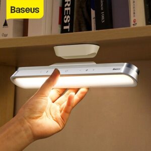 مصباح LED مكتبي لاسلكي من Baseus – إضاءة ذكية وقابلة للتعديل